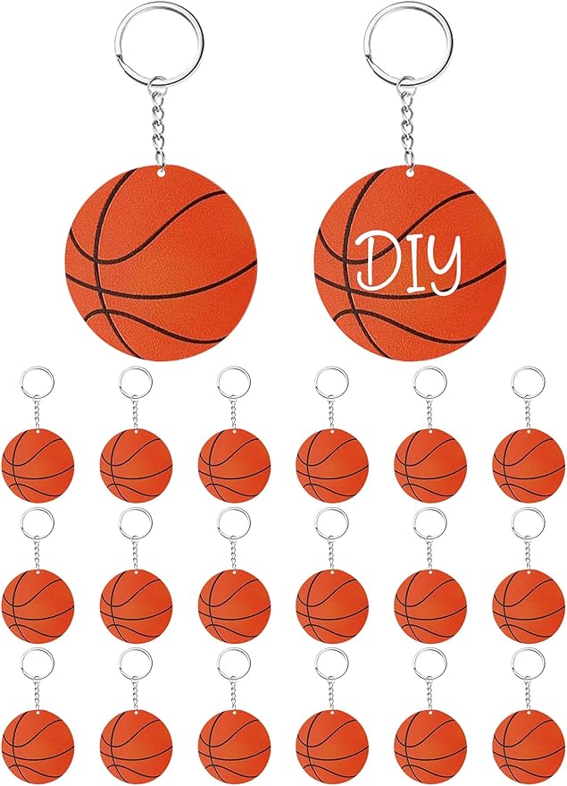 Basketball keychains